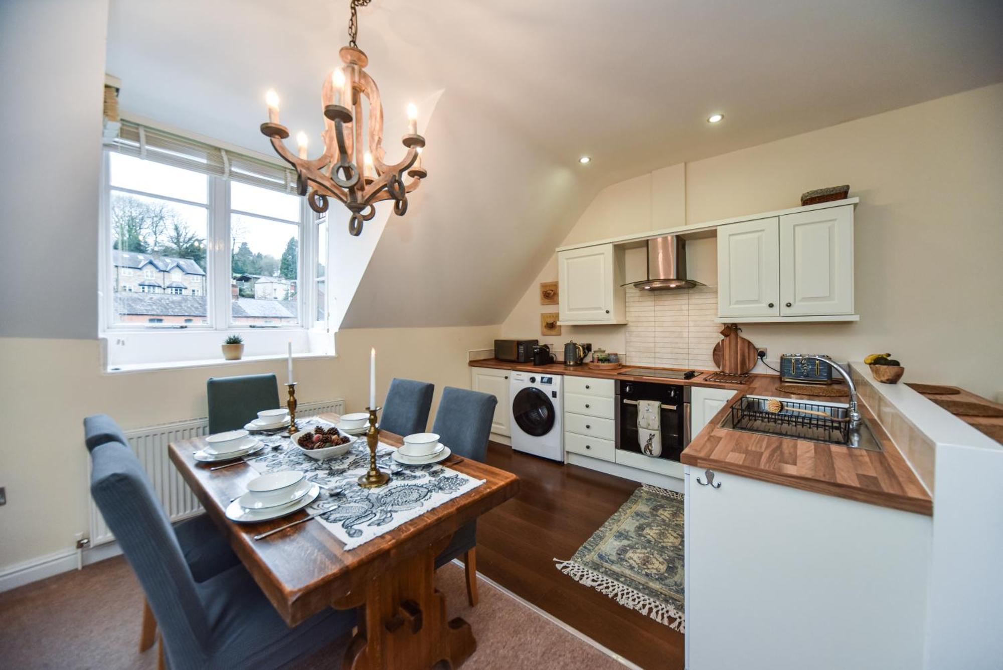 Top Floor Double En-Suite Br Apartment Central Matlock 马特洛克 外观 照片